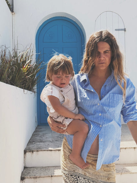 Gaia blouse (striped)