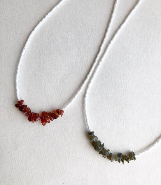 Coral necklace (old red)