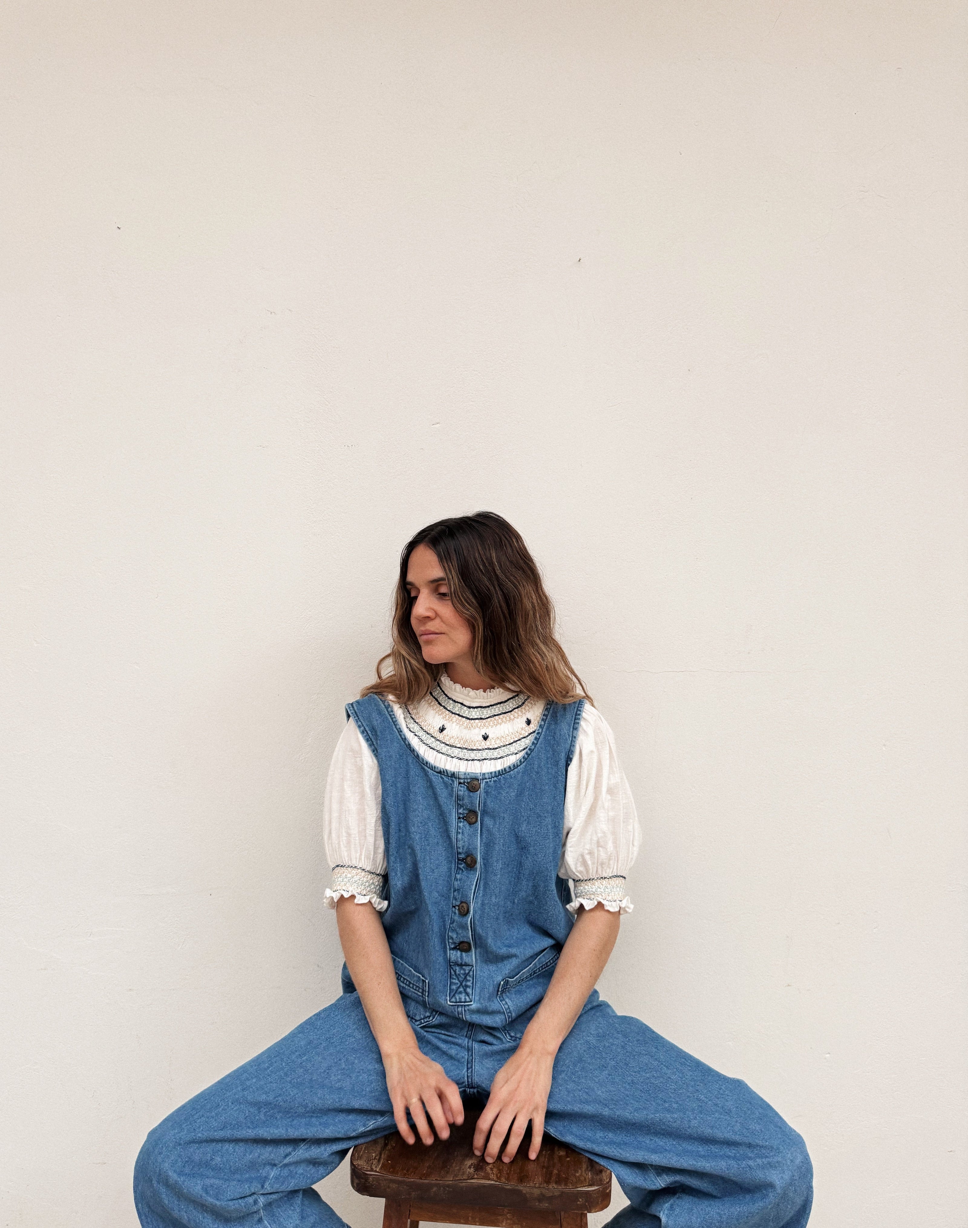 Gardenia Blouse (blue)