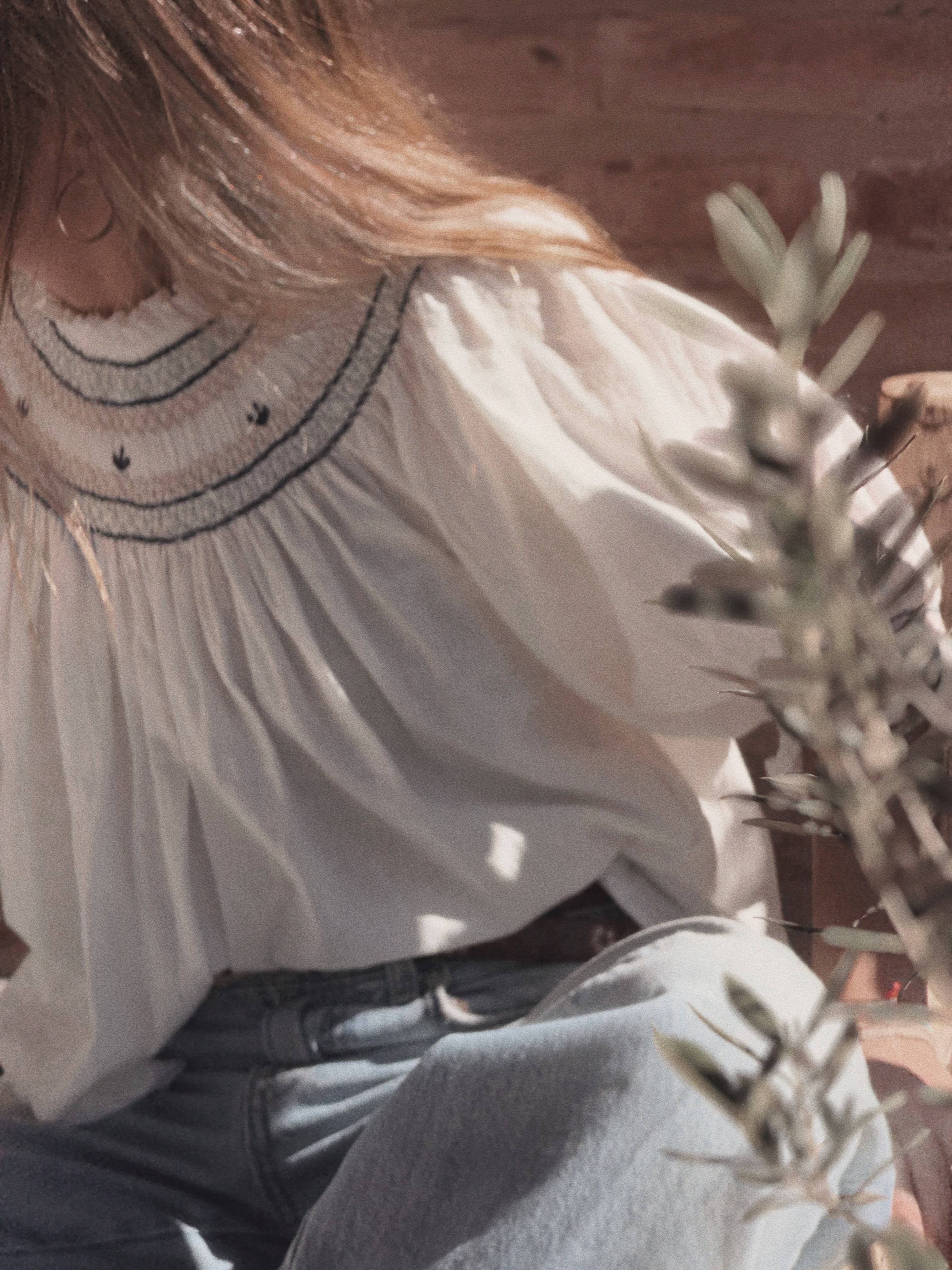 Gardenia Blouse (blue)