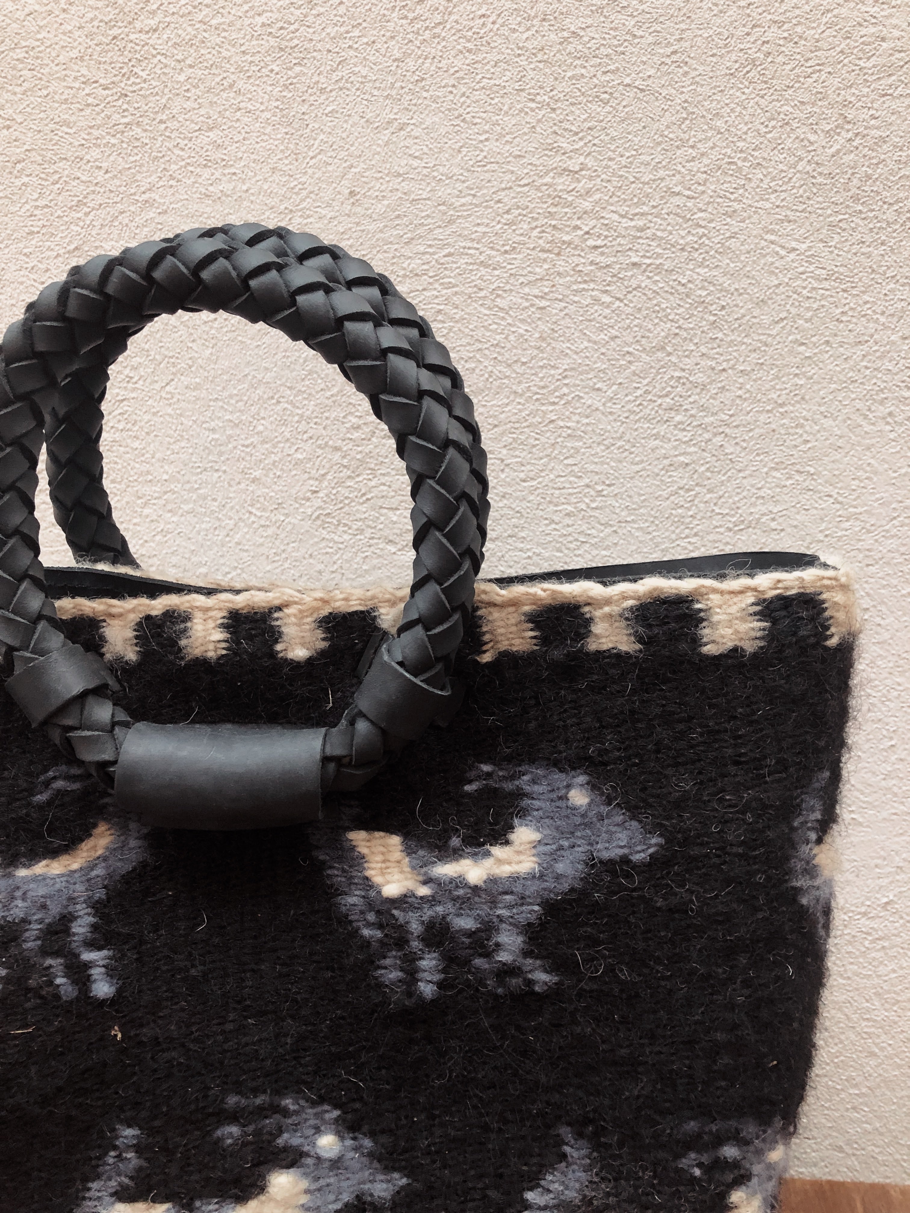 Alondra Little bag (Negro y azul)