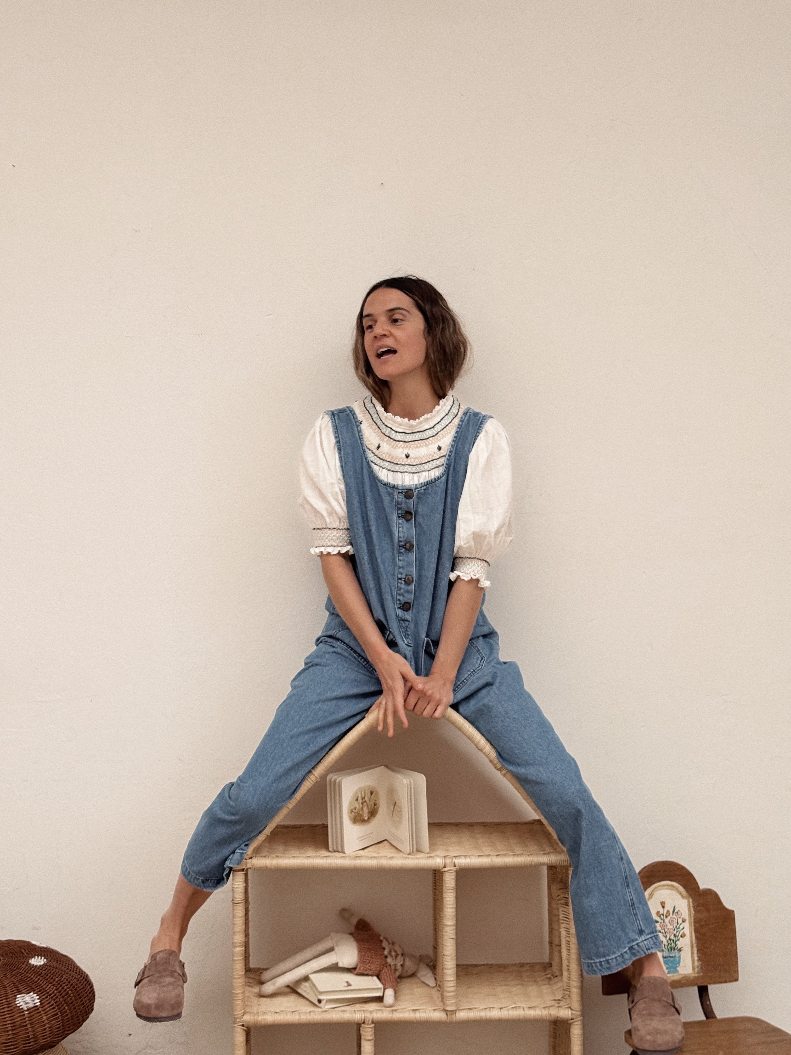 Gardenia Blouse (blue)
