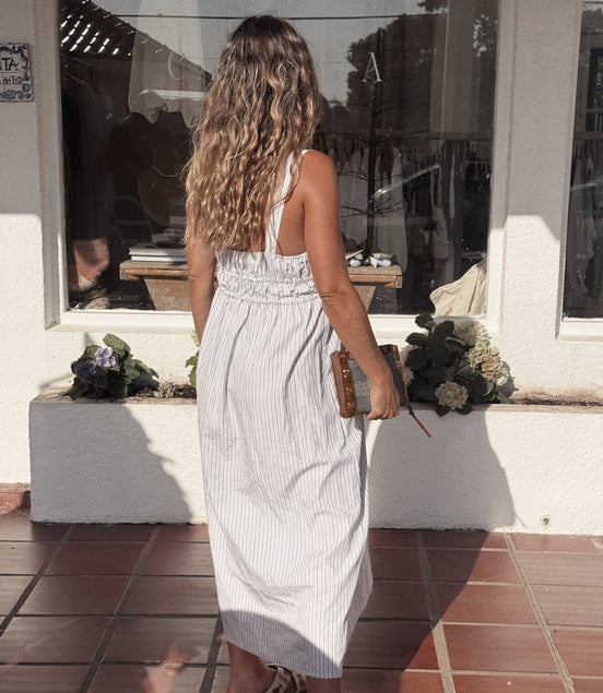 Dafne Dress (striped)