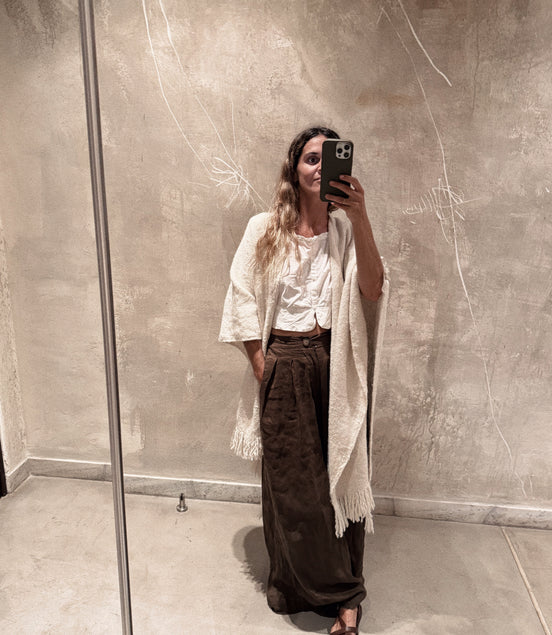 Raw Puna Poncho