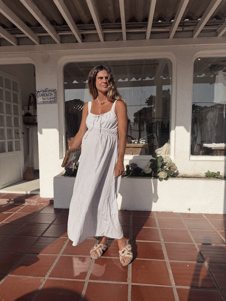 Dafne Dress (striped)