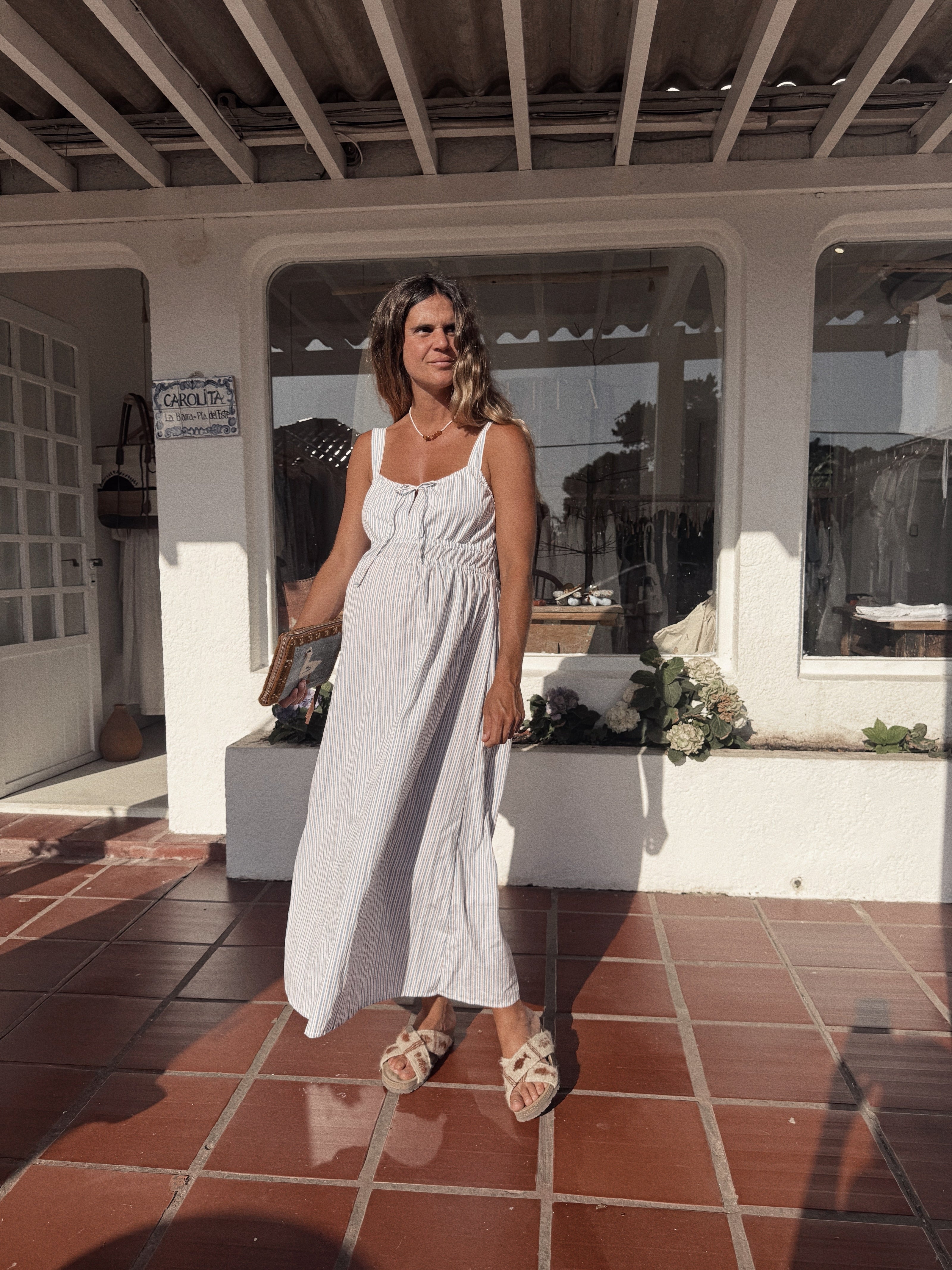 Dafne Dress (striped)
