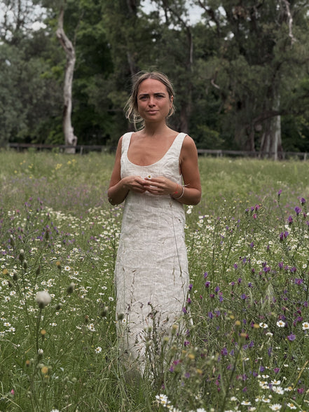 Isabel dress (crudo)