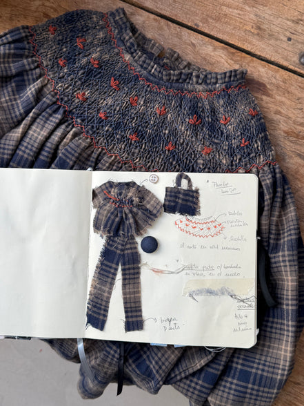 PREORDER Charlotte Blouse (Smock Stitch)