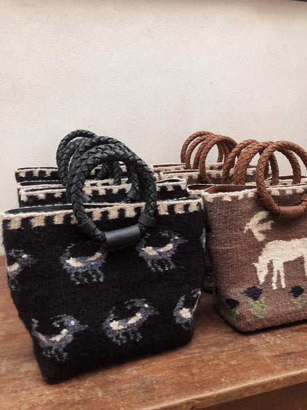 Alondra Little bag (Negro y azul)