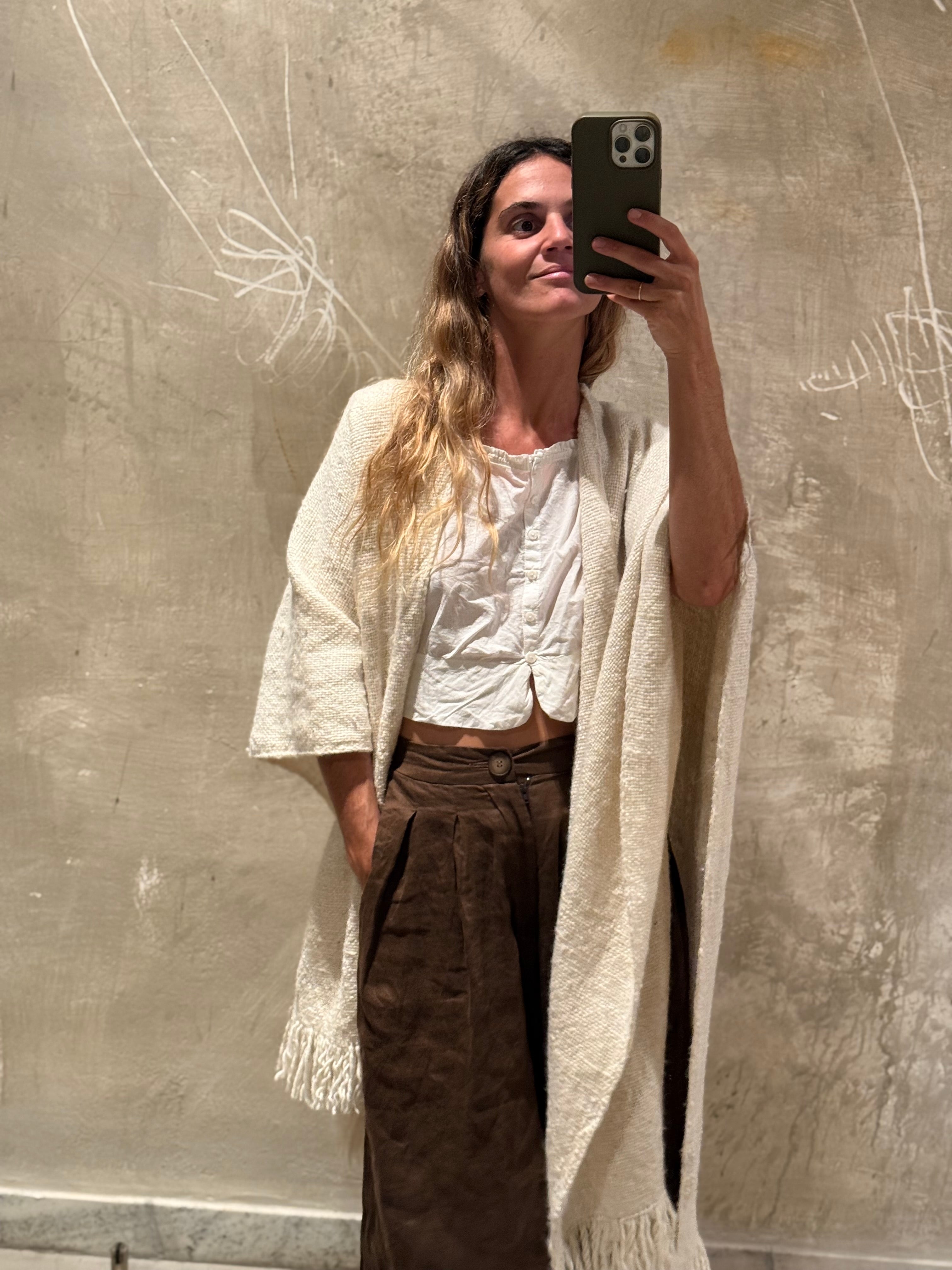 Raw Puna Poncho