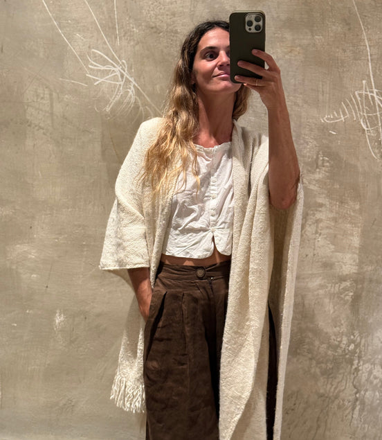 Raw Puna Poncho