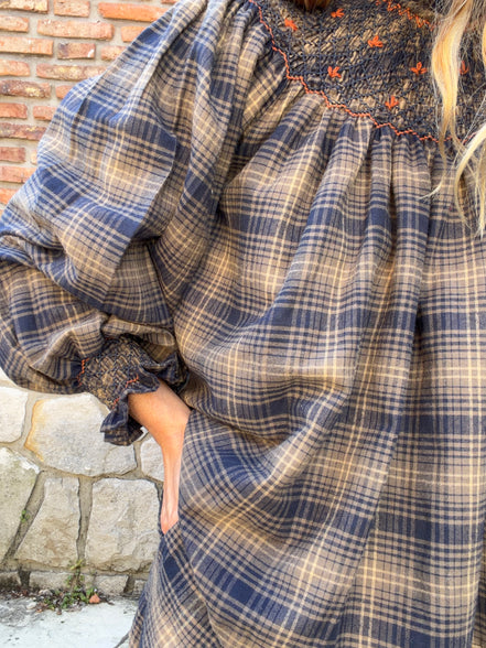 PREORDER Charlotte Blouse (Smock Stitch)