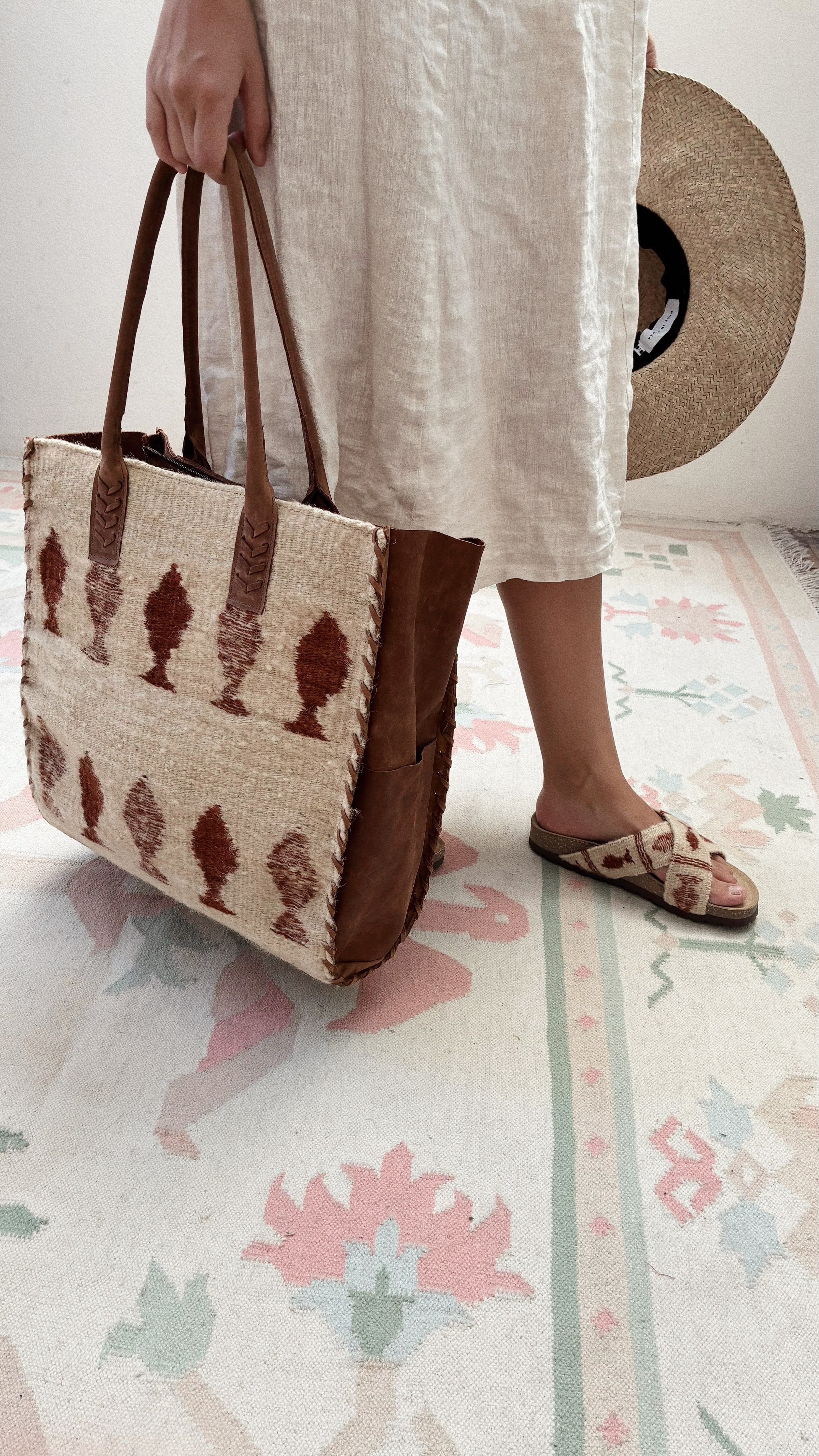Folk fish bag