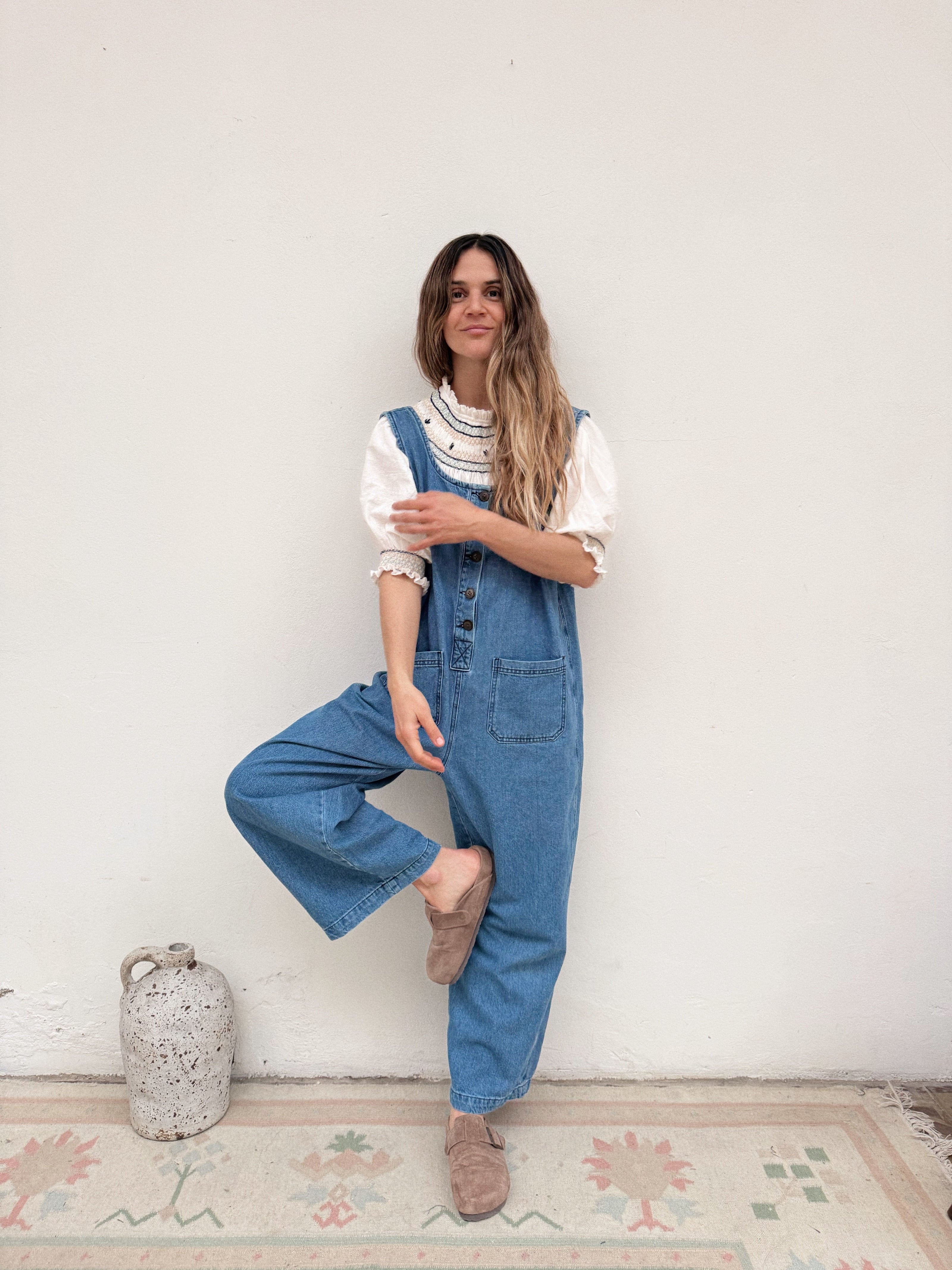 Gardenia Blouse (blue)
