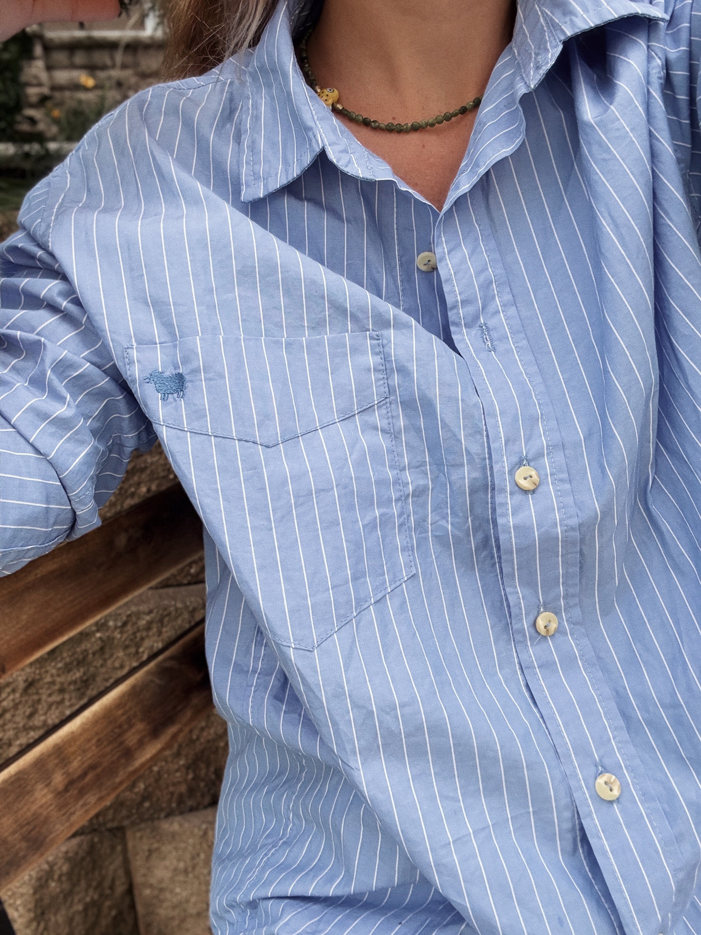 Gaia blouse (striped)