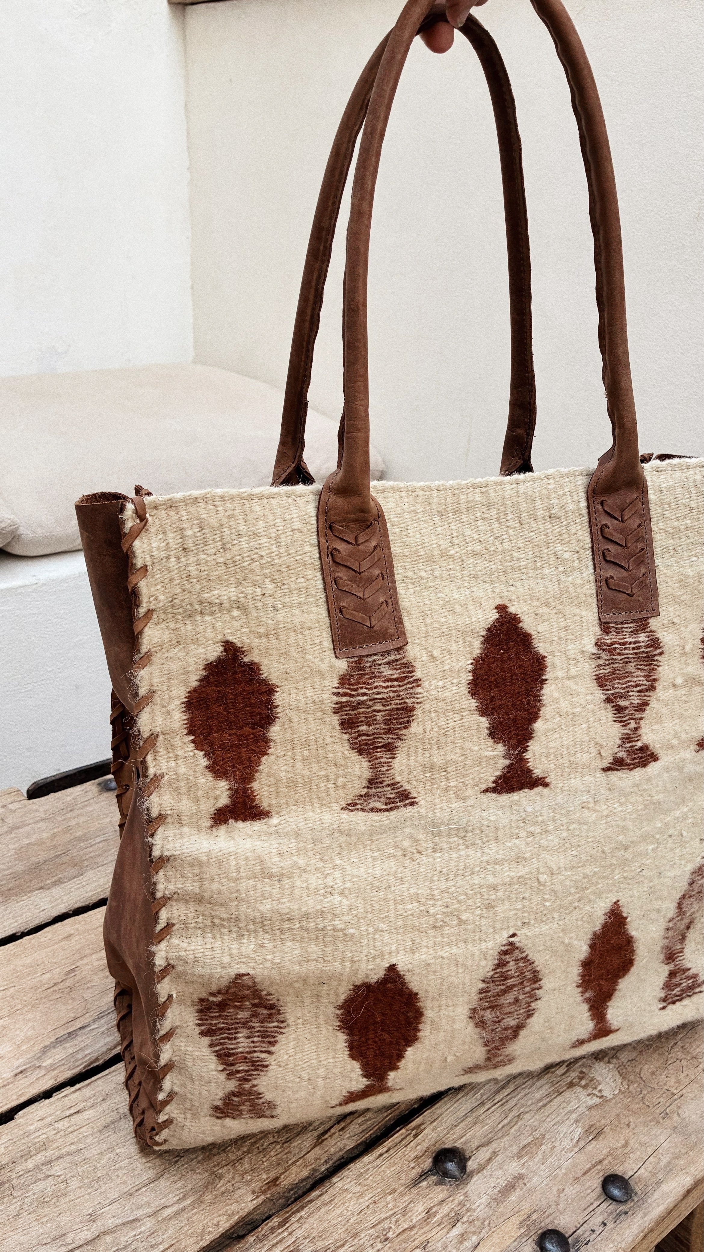 Folk fish bag