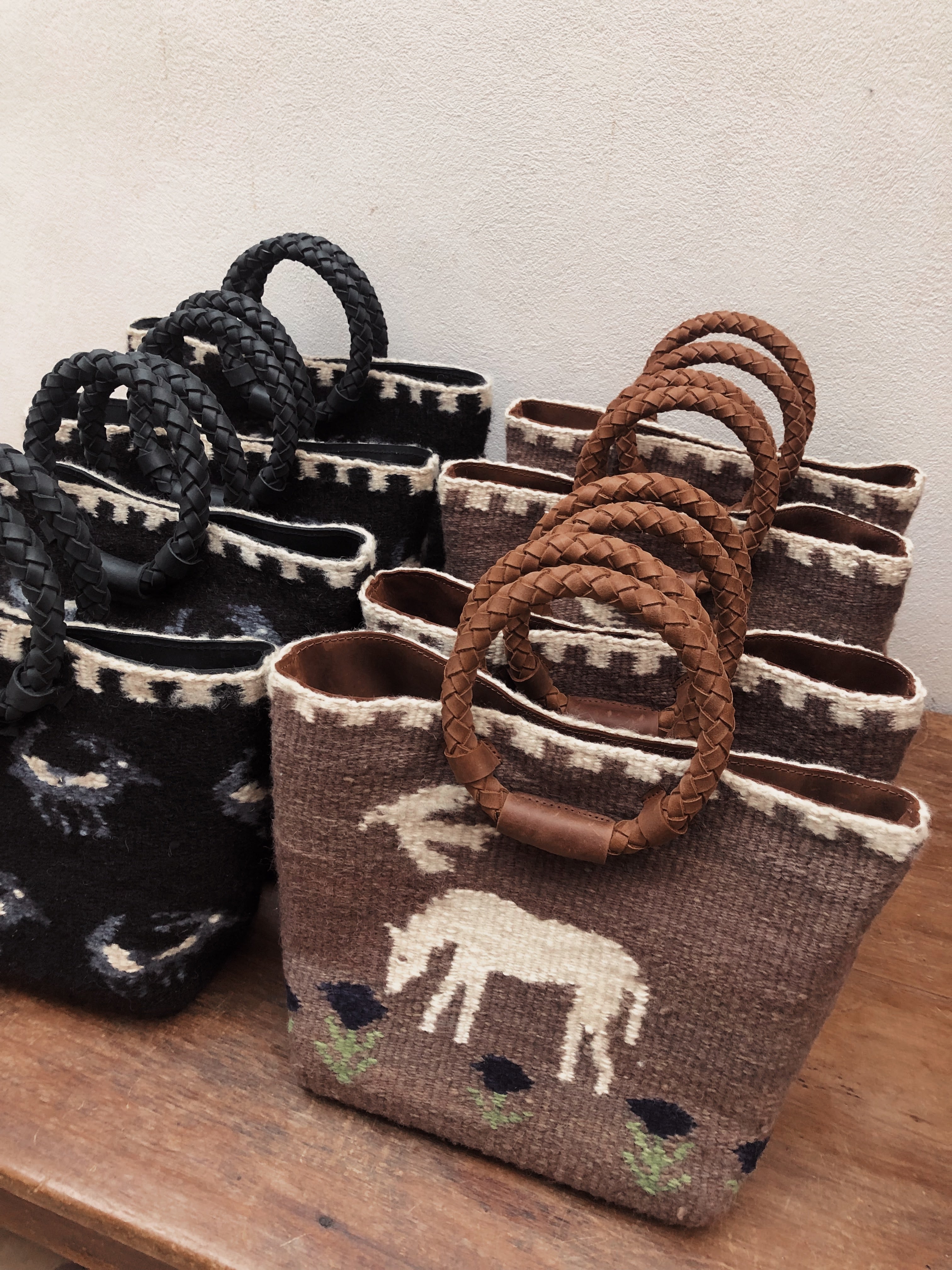 Alondra Little bag (Negro y azul)