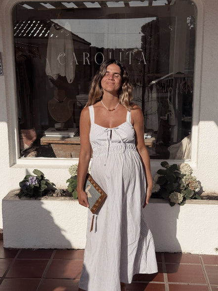 Dafne Dress (striped)