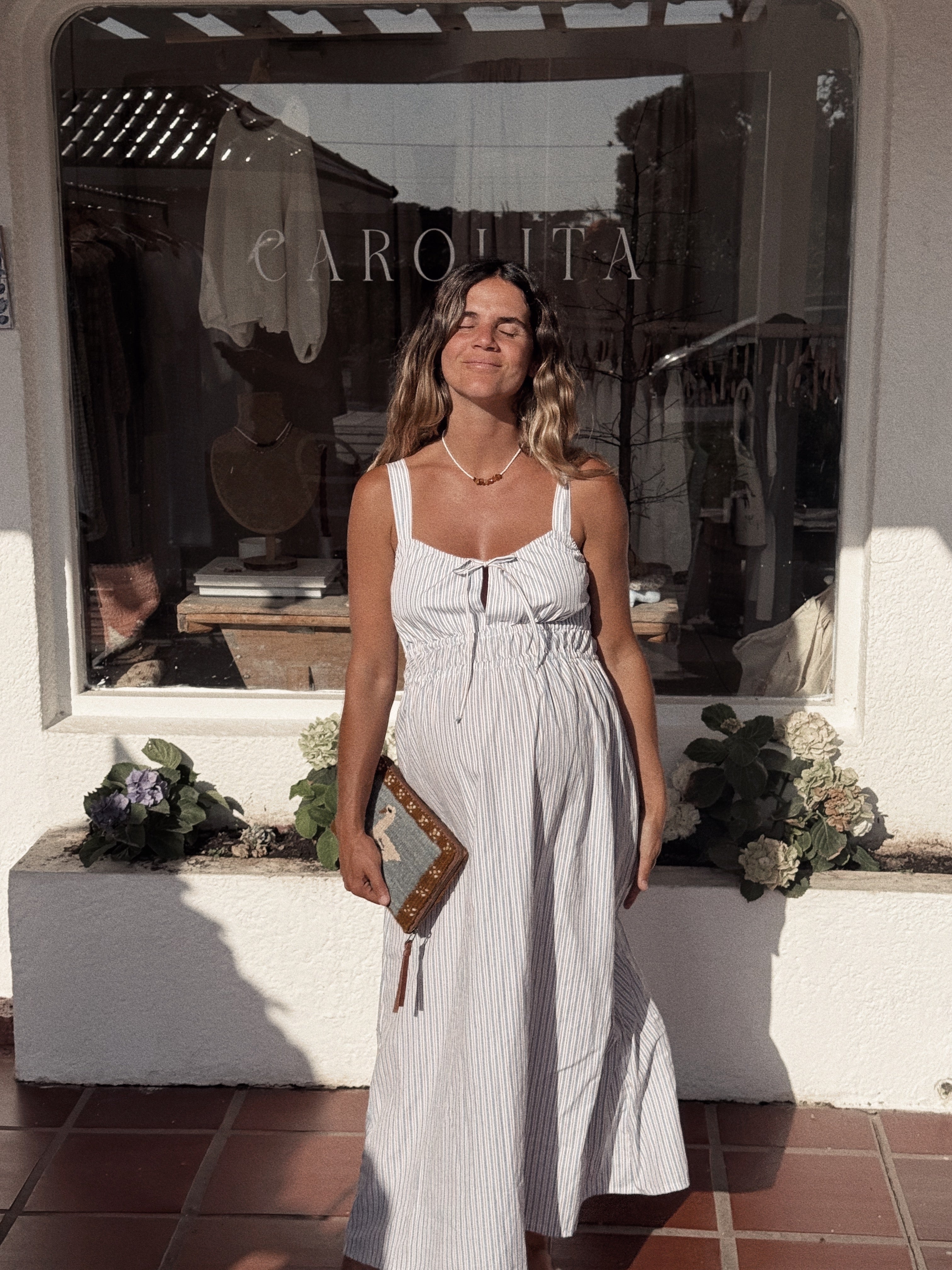 Dafne Dress (striped)
