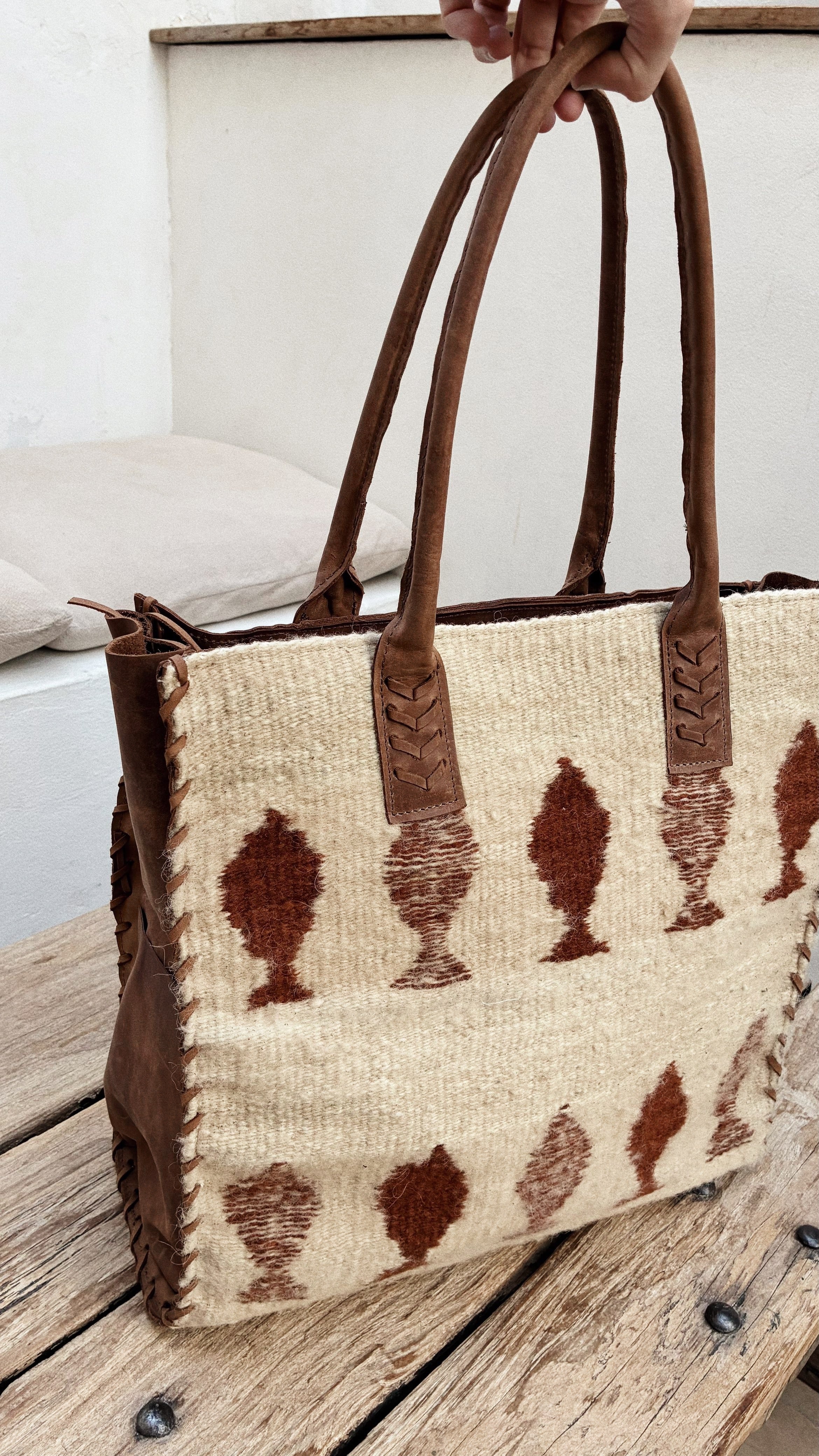 Folk fish bag