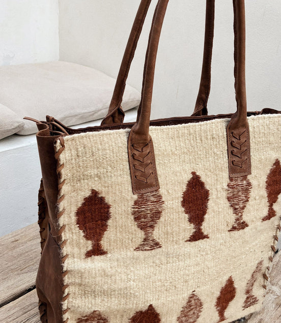 Folk fish bag