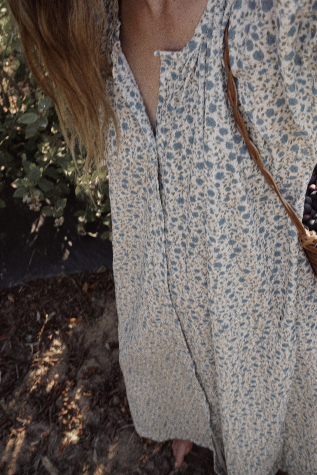 Olivia Dress (Liberty blue)