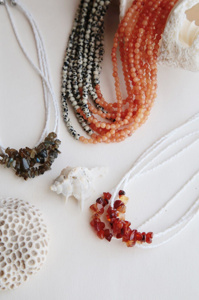 Coral necklace (old red)