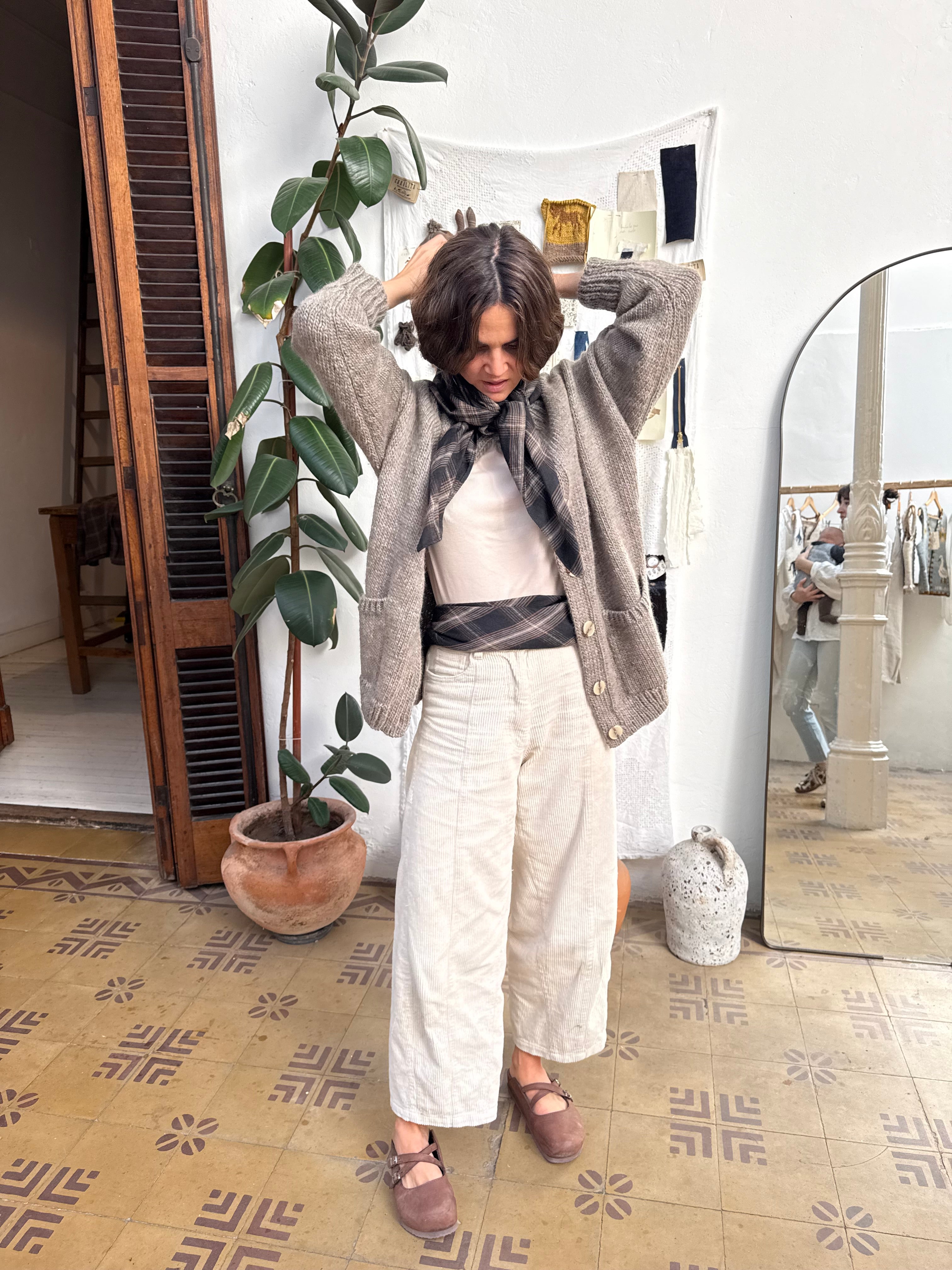 Oxford cardigan