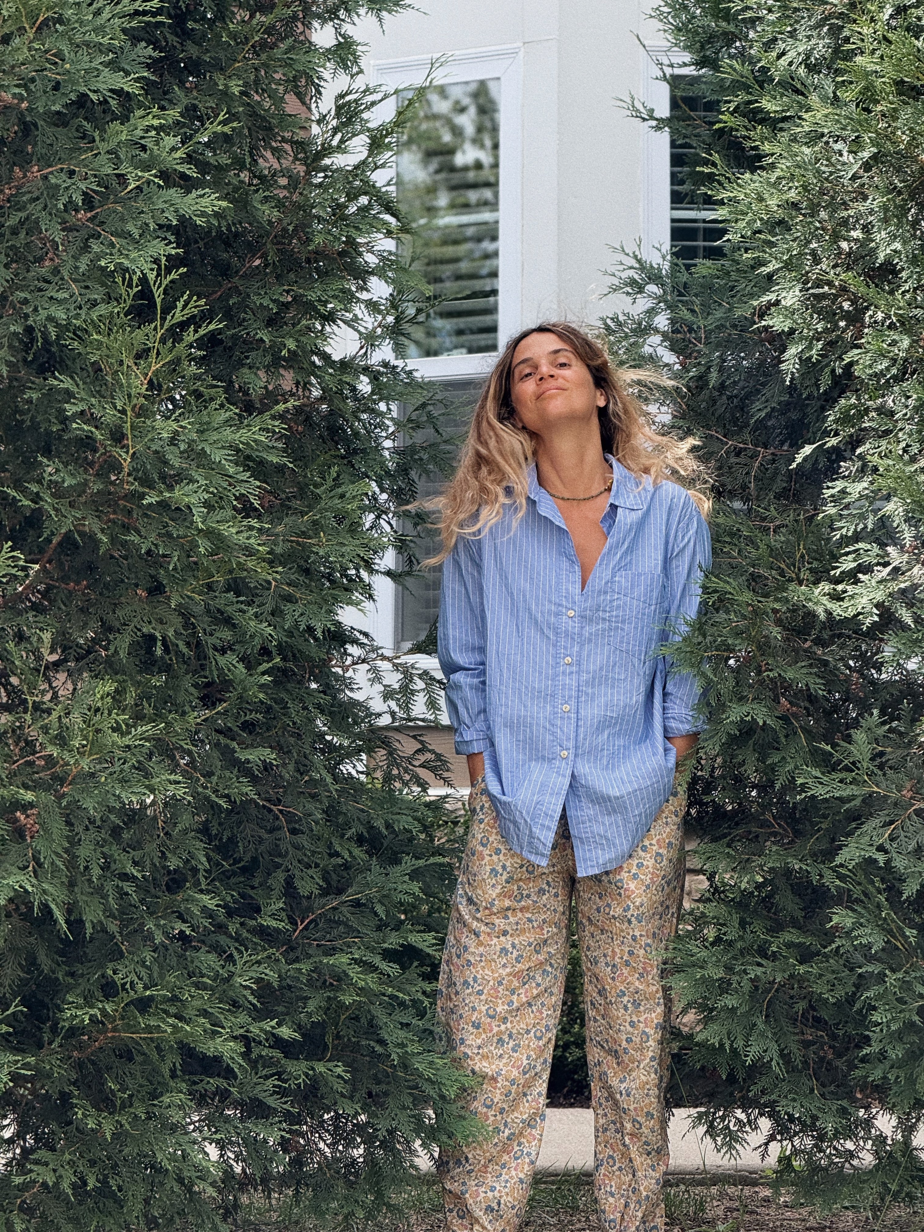 Gaia blouse (striped)