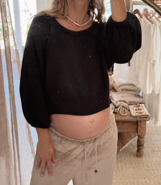 Marita sweater (black)