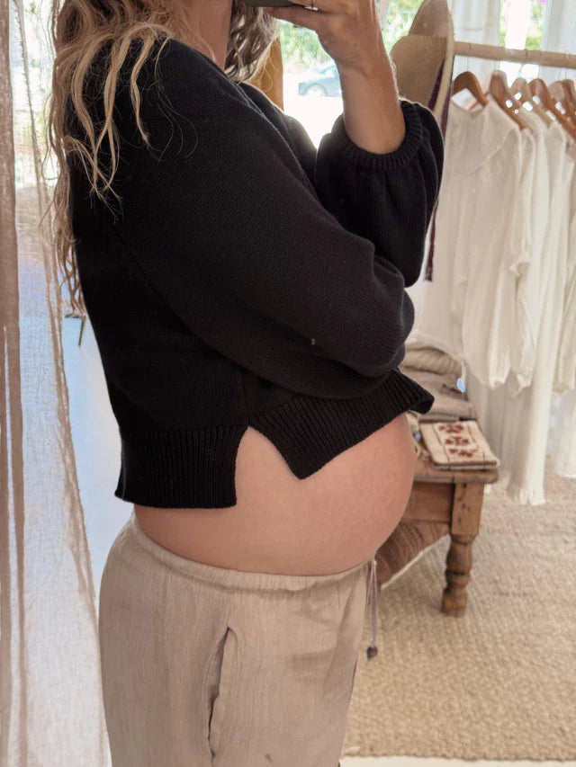 Marita sweater (black)